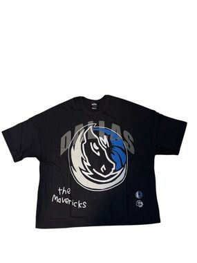NBALAB Dallas Mavericks Black Box Fit T Size: Large Oversized NWT
